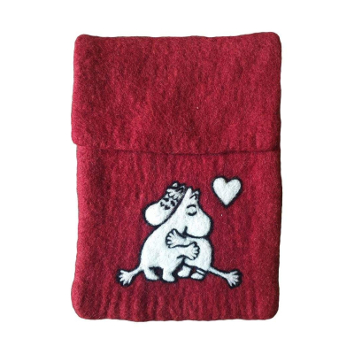 iPad cover Moomin in Love red 31x20