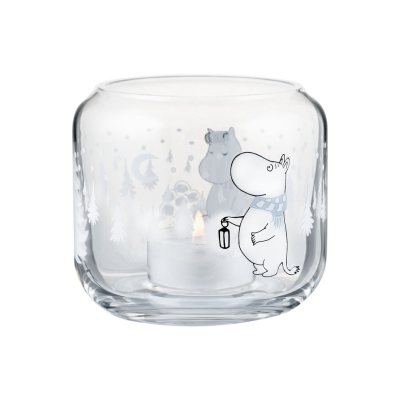 Tealight holder Moomin Snowfall 8 cm
