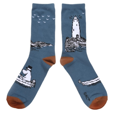 Ponožky Moominpappa 40-45 sea blue