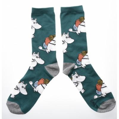 Socks Moomin 40-45 green