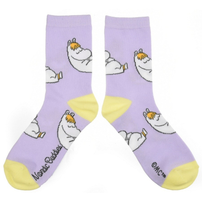 Ponožky Moomin Snorkmaiden 36-42 lilac