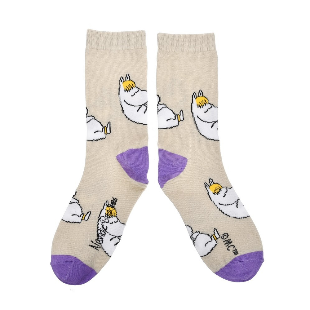Socks Moomin Snorkmaiden 36-42 dusty grey