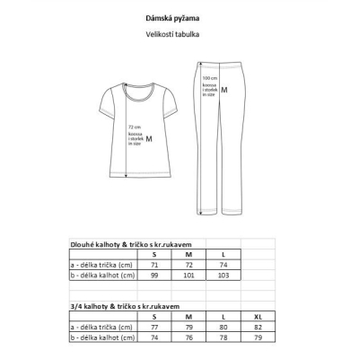 Bavlněné pyžamo Friendship coral - GET INSPIRED