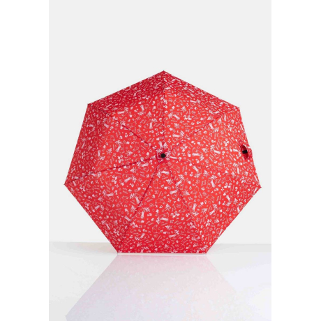 Skládací deštník Moomin Garden red
