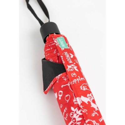 Skládací deštník Moomin Garden red