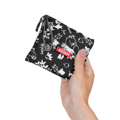 Nákupní taška Moomin Garden black 30L - GET INSPIRED