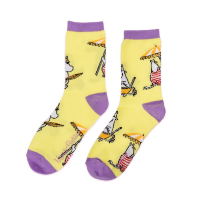 Ponožky Moomin Snorkmaiden 36-42 yellow summer