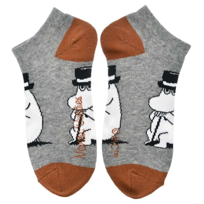 Kotníkové ponožky Moominpappa 40-45 grey