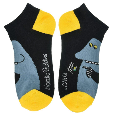 Ankle Socks Moomin Groke 40-45 blue
