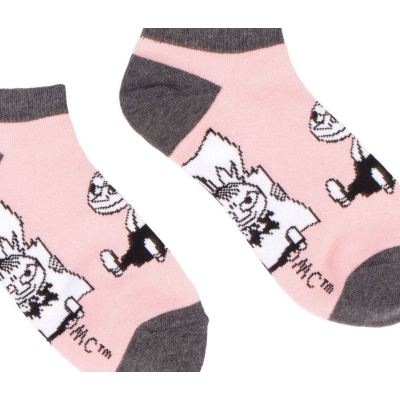 Kotníkové ponožky Moomin Little My 36-42 pink