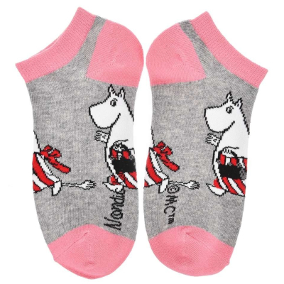 Ankle socks Moominmamma 36-42 grey