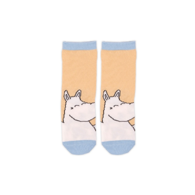 Kids socks Moomin 28-31 beige blue