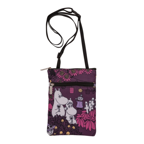 Moomin taštička Tuhto Party Moment plum 14 x 18,5 x 1 cm