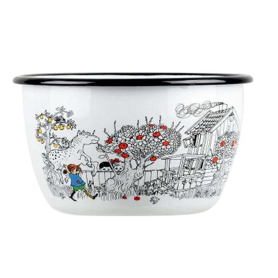 Smaltovaná miska Pipi The Way Home multi 2L