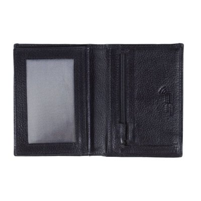 Kožená peněženka Moominpappa black 12x8,5