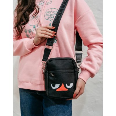 Taška přes rameno Vertti Stinky black