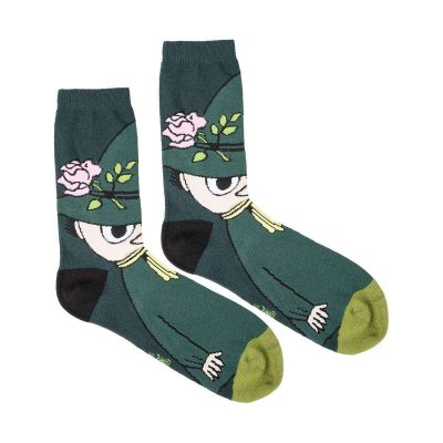 Ponožky Moomin Snufkin green