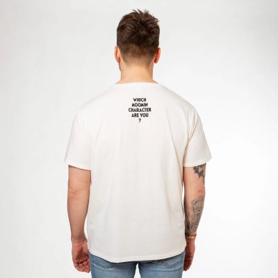 Bavlněné tričko Moomin Character Little My bílé