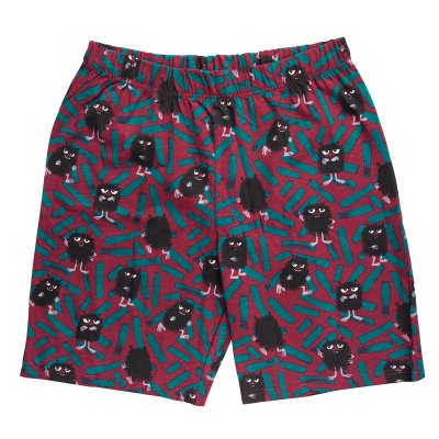 Pánské pyžamo krátké Moomin Stinky teal burgundy
