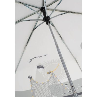 Skládací deštník Moomin Island grey 89cm