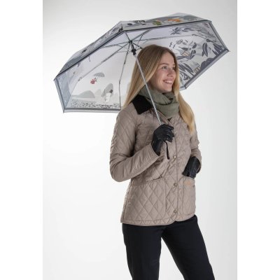 Skládací deštník Moomin Island grey 89cm