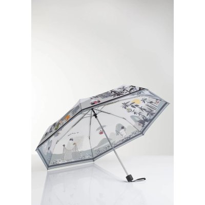 Skládací deštník Moomin Island grey 89cm