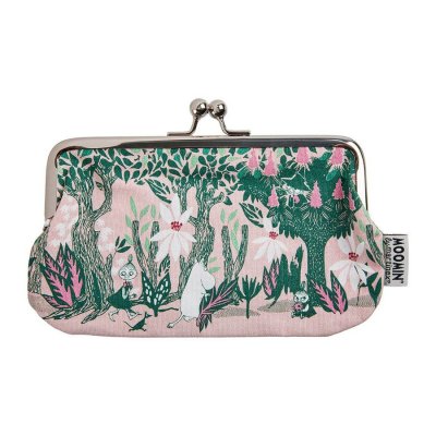 Moomin taštička Chestnut pink green M 19x10