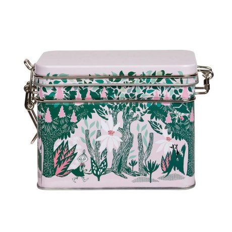 Plechová dóza Moomin Chestnut Tea green 1L