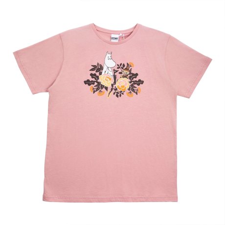 Bavlněné tričko Moomin Rose pink
