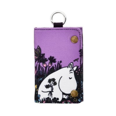 Peněženka Moomin Canvas lilac 12 x 8 cm