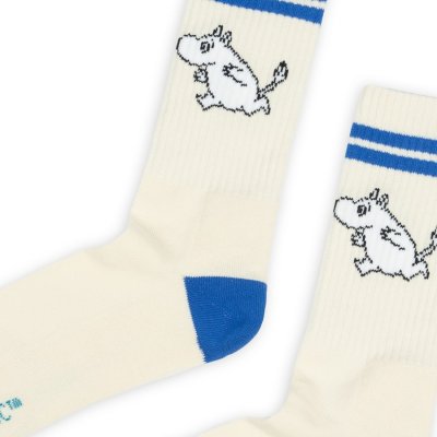 Ponožky Retro Moomin Run 40-45 cream béžové