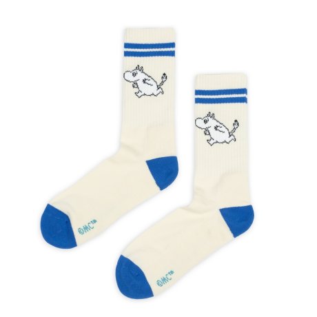 Ponožky Retro Moomin Run 40-45 cream béžové