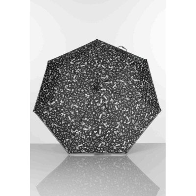 Skládací deštník Moomin Garden black 100cm