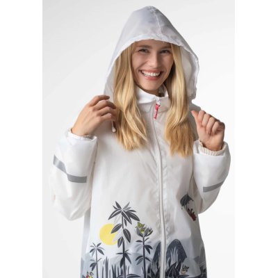 Pláštěnková bunda Island Grey šedá