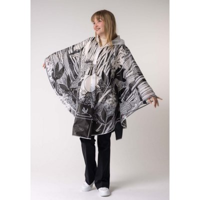 Pláštěnka Moomin Midsummer black černá