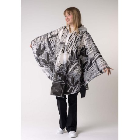 Pláštěnka Moomin Midsummer black černá