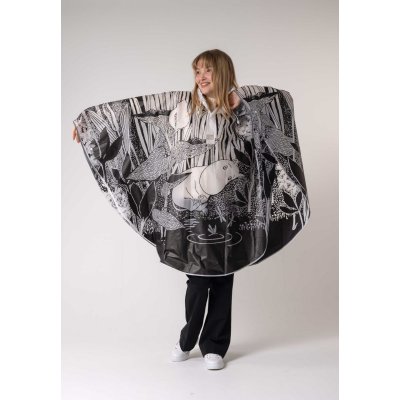 Pláštěnka Moomin Midsummer black černá