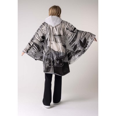 Pláštěnka Moomin Midsummer black černá