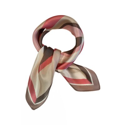 Hedvábný šátek La Agatha rose 53x53