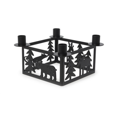 Candle holder Forest advent