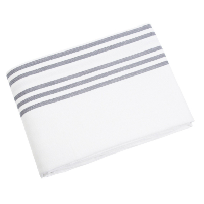 Table cloth Sigrid white grey