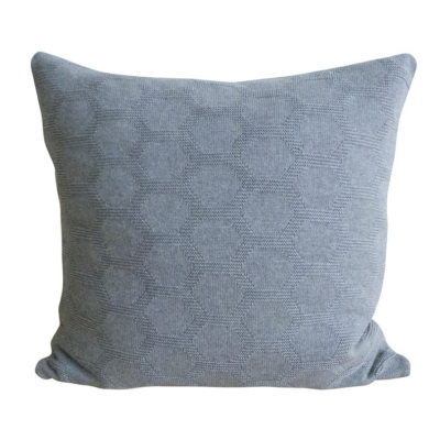 Knitted cushion cover Hedris grey
