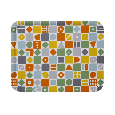 Rectangular tray Mosaic multi