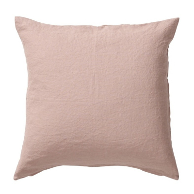 Linen cushion cover Linn rose