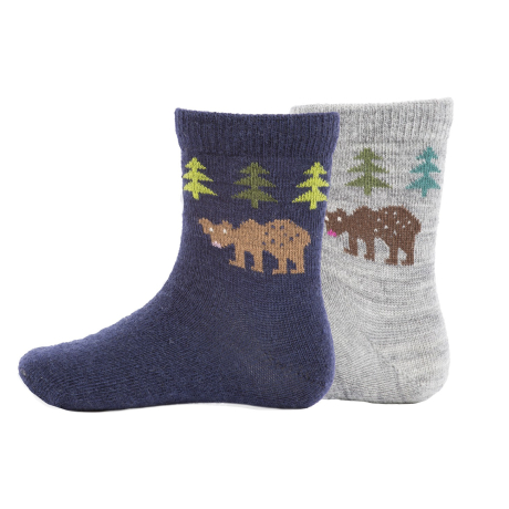 Dětské merino ponožky Bear kids