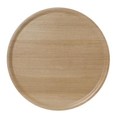 Round tray B&L Wood oak d45