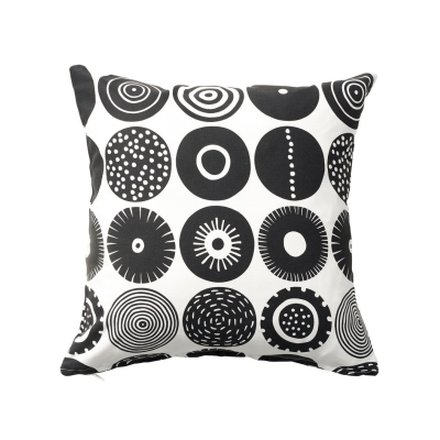 Cushion cover Candy black