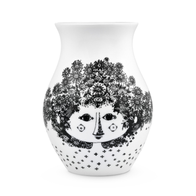 Porcelánová váza Felicia black H18
