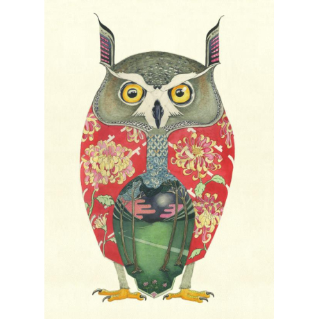 Reprodukce The DM Long eared Owl