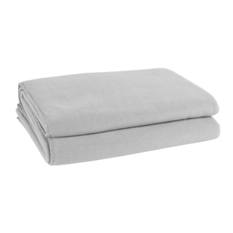 Fleecová deka Soft-Fleece light grey
